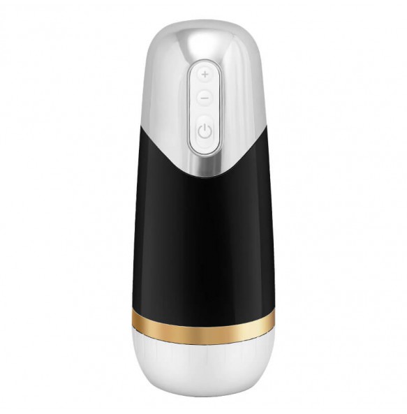 MizzZee - God of War Training Vibrations Masturbator Cup (Chargeable - Black)